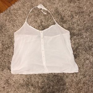 white tie brandy tank top